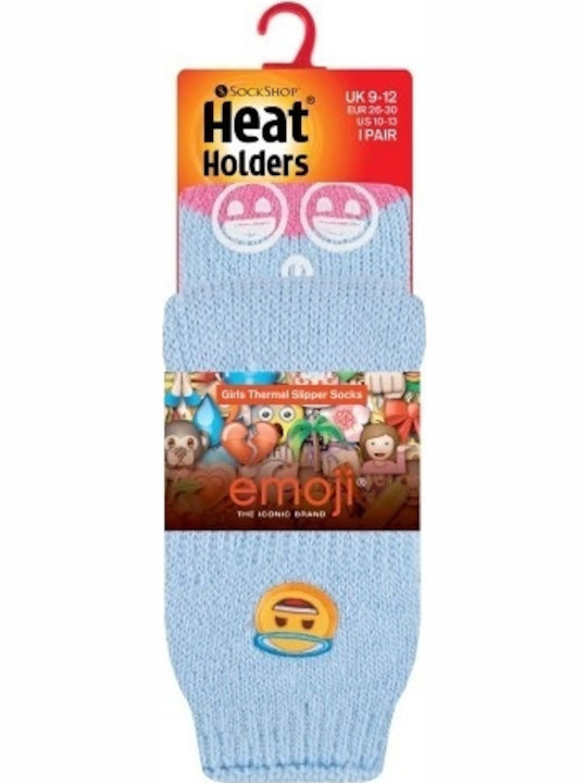 Heat Holders Kindersocken Kniehohe Hellblaue