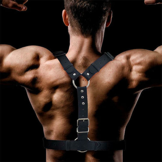 IntoYou Fabrio Light Chest Bondage Harness For Men Schwarz FI-454