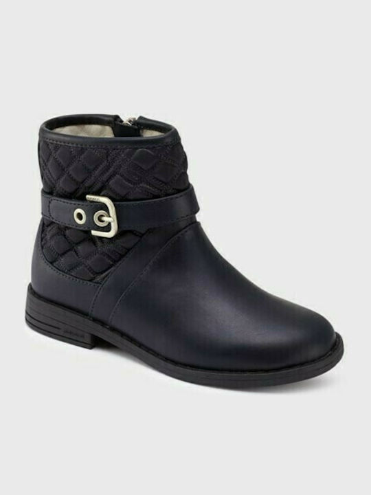 Mayoral Kids Boots with Zipper Navy Blue