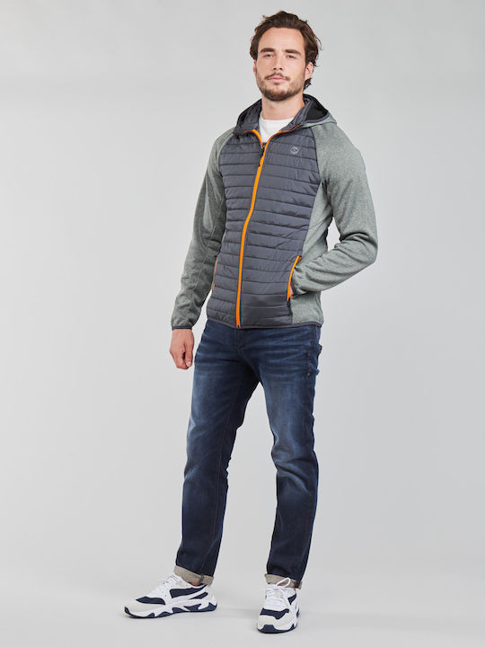 Jacke Puffer Grey Melange