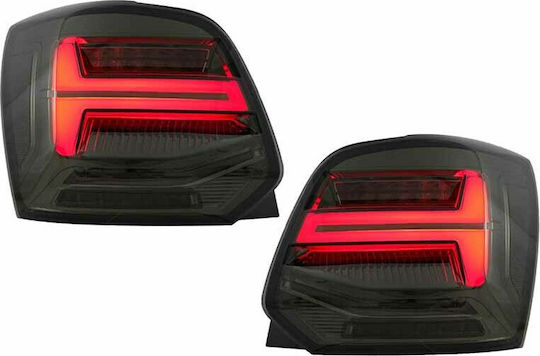 Taillights Led for Volkswagen Polo 6R Led Bar Dynamic Bar VLand 2009-2014 2pcs