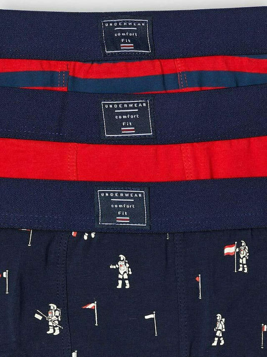 Mayoral Space Kids' Set with Boxers Red 3pcs