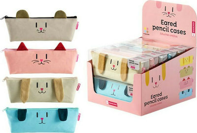 Miquelrius Eared Pencil Case with 1 Compartment Pink