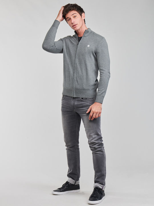 Williams River Men's Knitted Cardigan Gray