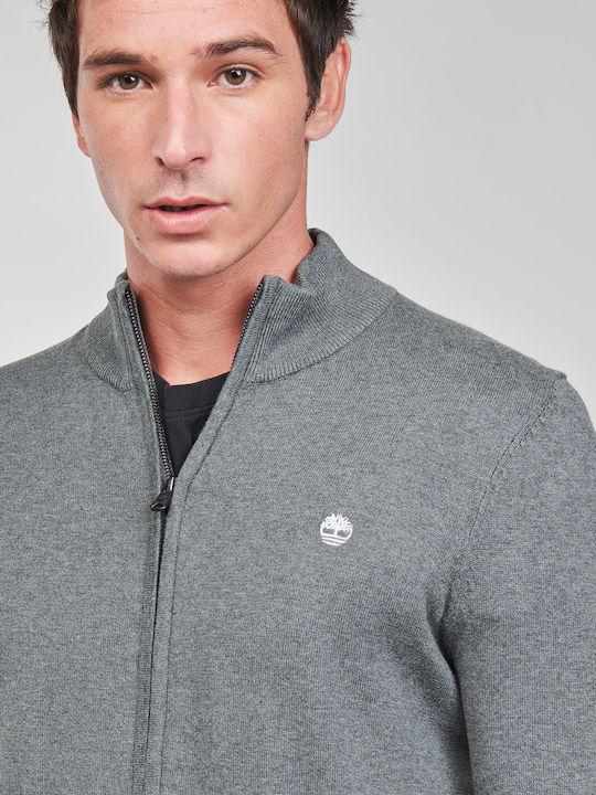 Williams River Men's Knitted Cardigan Gray