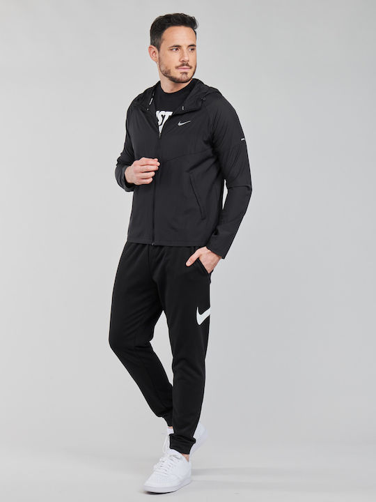 Repel Miler Athletic Jacket Windproof Black