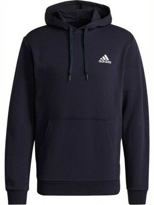 Essentials Sweatshirt With Hood Navy