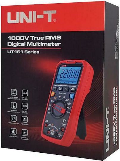 Uni-T Ψηφιακό Πολύμετρο True RMS με Μέτρηση AC / DC UT161E