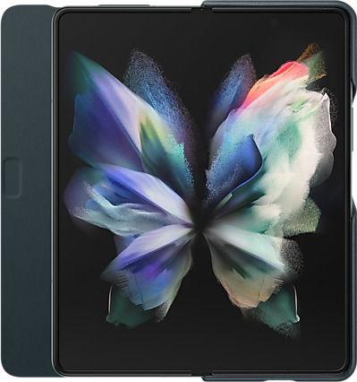 Samsung Book Leather Green (Galaxy Z Fold 3)