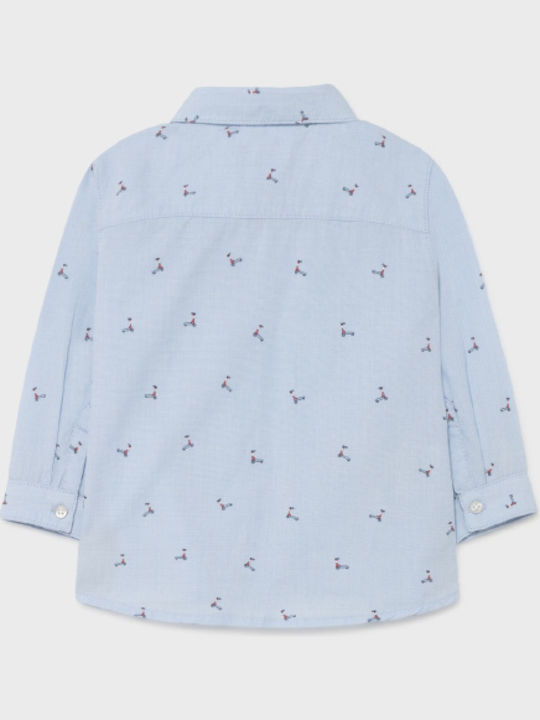 Mayoral Kids Shirt Light Blue