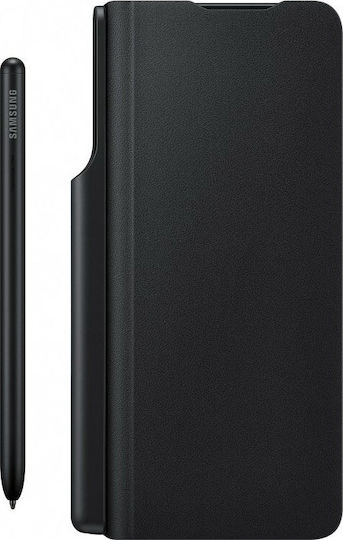 Samsung Book Piele 1.5mm Negru (Galaxy Z Fold 3)