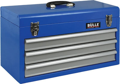 Bulle Metallic Tool Carrier with 3 Drawers W53.4xD22xH29cm MTB-553D