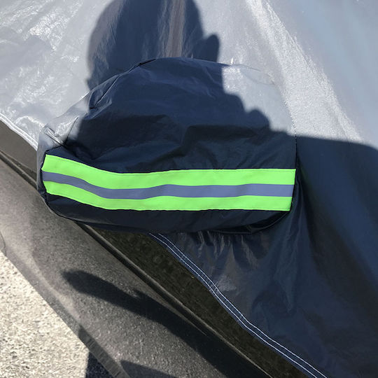 Auto Gs Jumătate de coperți pentru Mașină 250x170xcm Impermeabila care se fixează cu curele