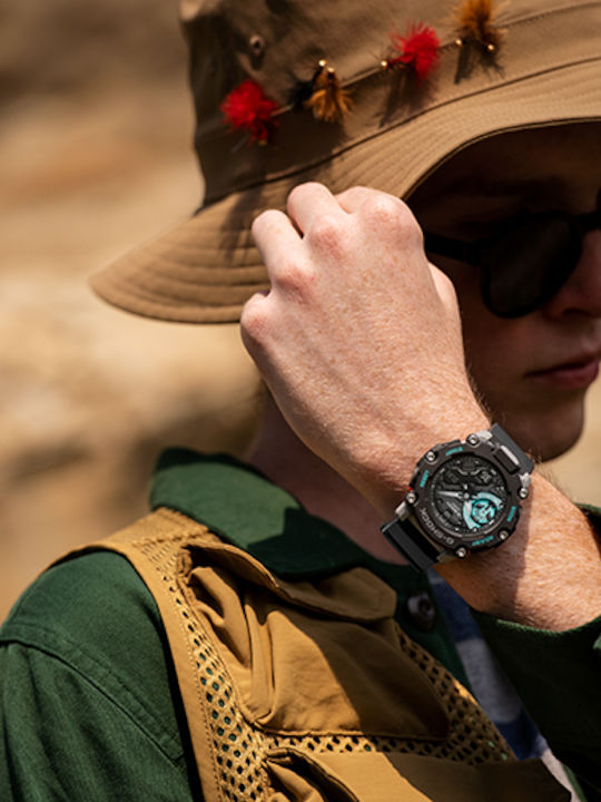 Casio G-Shock Ρολόι Μπαταρίας με Καουτσούκ Λουράκι