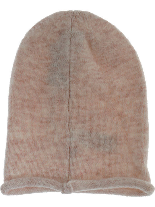 Beanie Frauen Beanie Gestrickt in Rosa Farbe