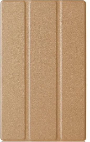 Tri-Fold Flip Cover Gold for MatePad T8 8.0