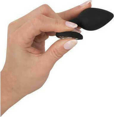 You2Toys Silicone Butt Plug Analplug Black 7.3cm 05375940000 1Stück