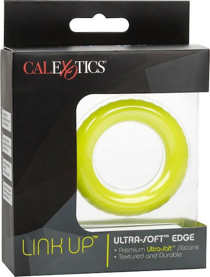 Calexotics Link Up Ultra Soft Edge Cock Ring Schwanz Gelb