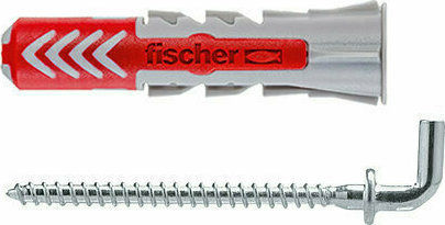 fischer Dübel DuoPower 6x30 Schraubanker Kunststoff 6x30mm 6Stück