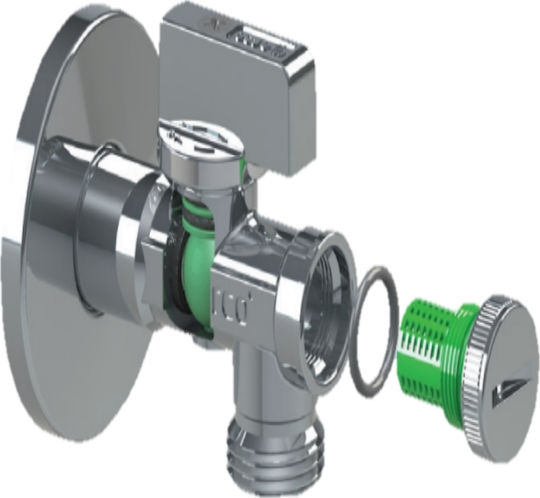 Arco A 80 MAC 22052 Valve / Switch Corner 1/2"x1/2" 1/2" X 1/2" with Filter MC