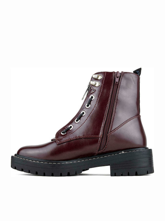 Only Women's Ankle Boots Burgundy