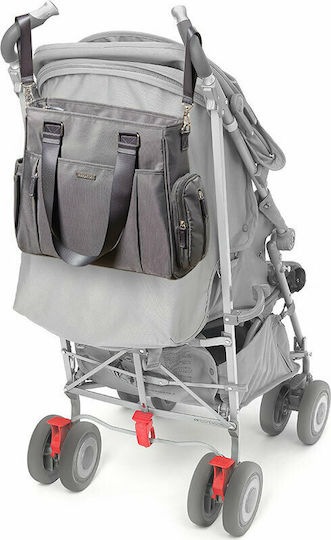 Babyono Shoulder/Hand Diaper Bag Balance Grey 40x31cm.
