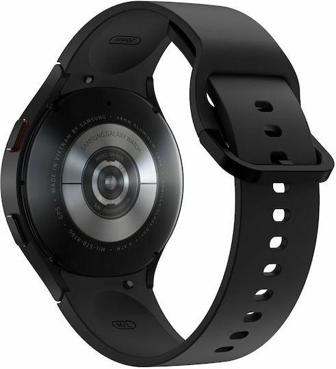 Samsung Galaxy Watch4 Aluminium 44mm Waterproof with Heart Rate Monitor (Black)