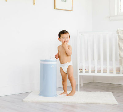 Ubbi Diaper Disposal Bin Blue 1pcs