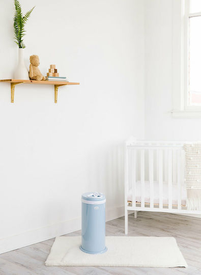 Ubbi Diaper Disposal Bin Cloudy Blue 1pcs