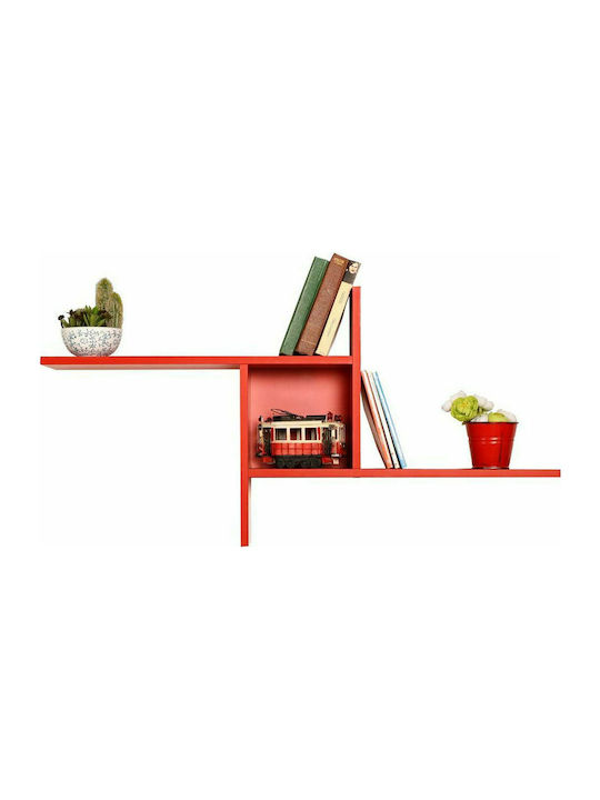 Wandregal Rotes 100x18x50cm
