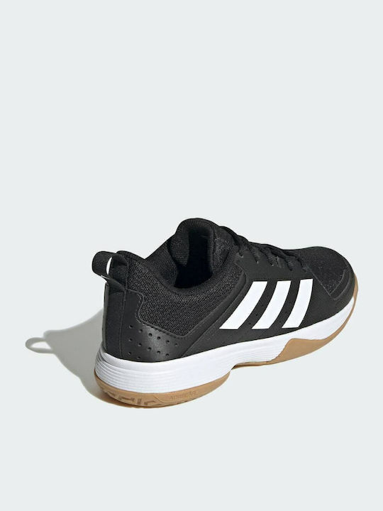 Ligra 7 Handball Kids Sports Shoes Volleyball with Laces Core Black / Cloud White