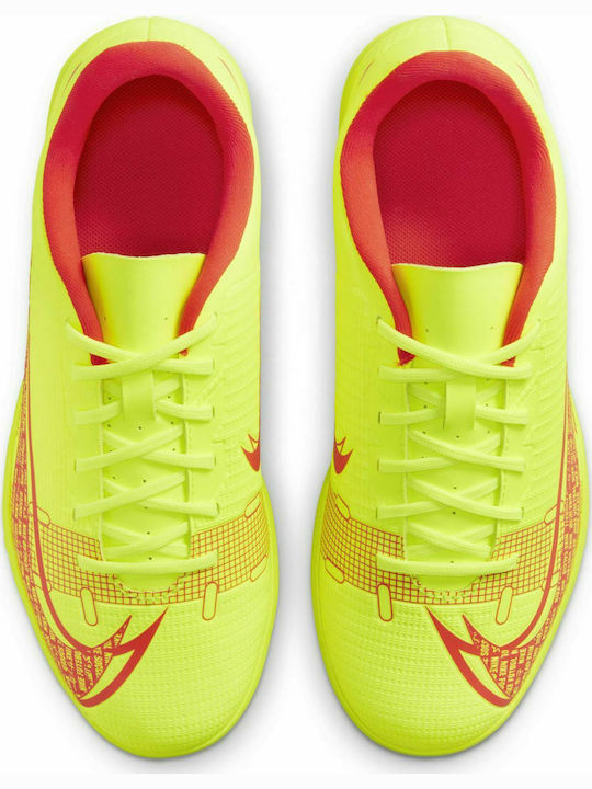 Mercurial Vapor 14 Club TF Kids Soccer Cleats and Shoes Turf Yellow