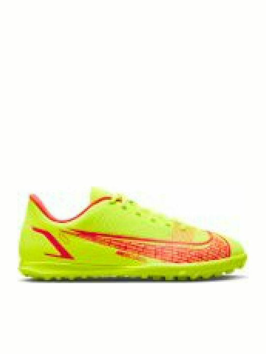 Mercurial Vapor 14 Club TF Παιδικά Ποδοσφαιρικά Παπούτσια με Σχάρα Κίτρινα