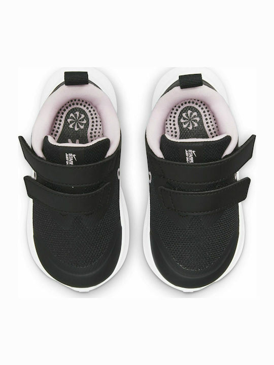 Star Runner Star Runner 3 Kids Sports Shoes Running with Hoop & Loop Closure Black