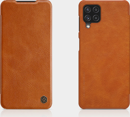 Nillkin Qin Book Synthetic Leather Brown (Galaxy A22 4G)