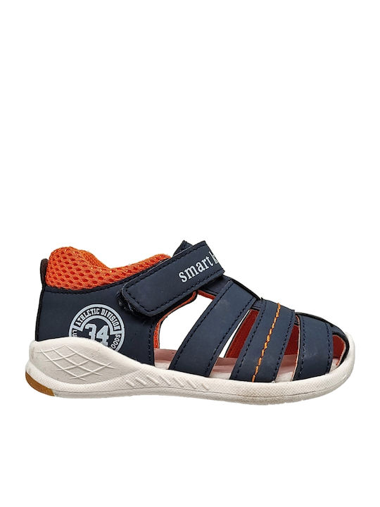 SmartKids Closed Toe Navy Blue