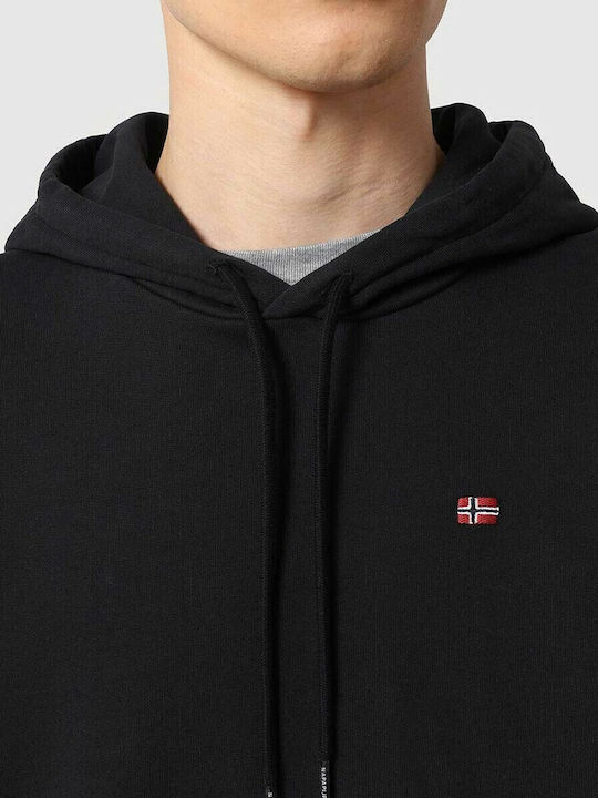Balis Sweatshirt with Hood Black