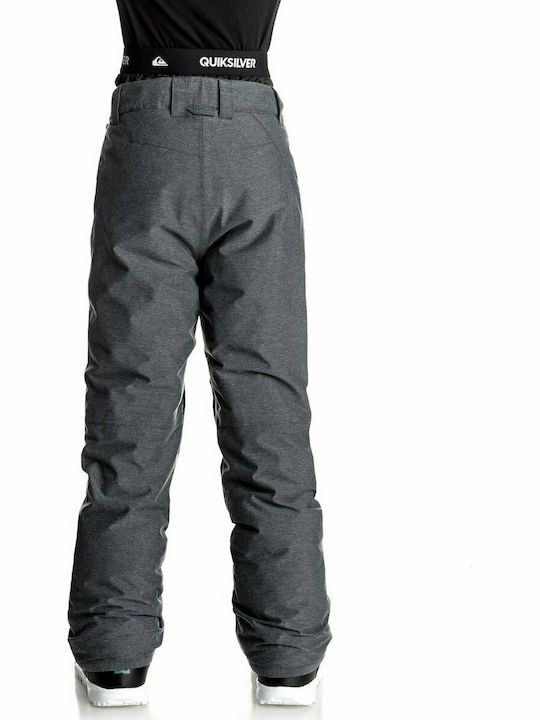 Quiksilver Boys Fabric Trouser Boundry Gray