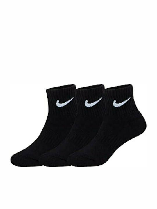 Nike Sports Kids' Ankle Socks Black 3 Pairs