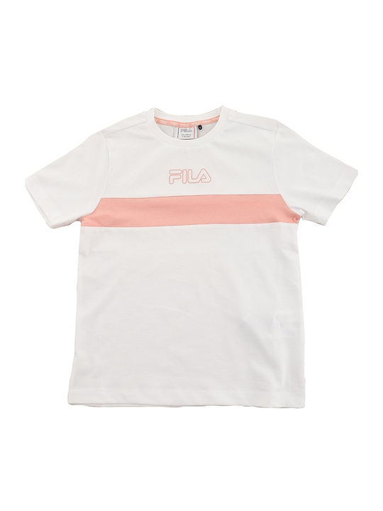 FILA T-shirt Λευκό
