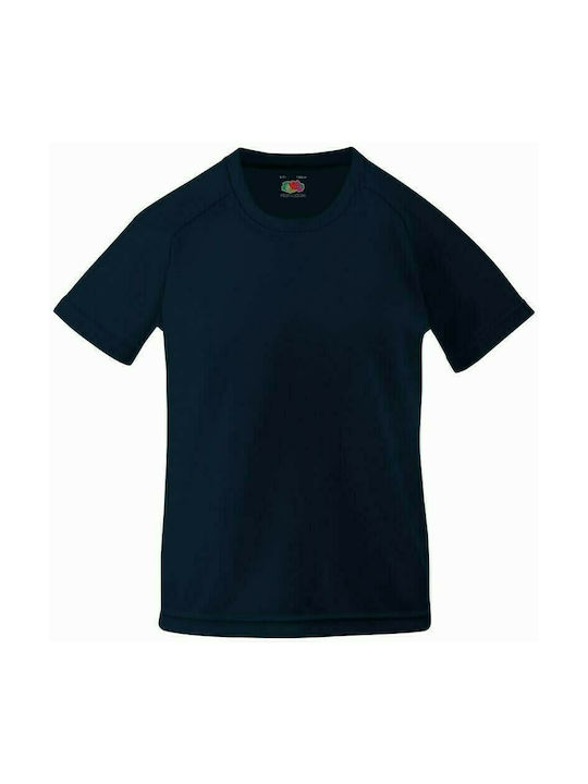 Fruit of the Loom Kids T-shirt Navy Blue