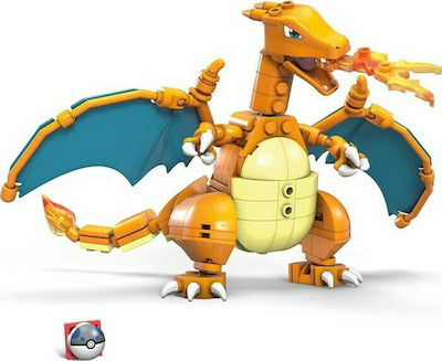 Mega Bloks Building Blocks Charizard Construction Toys for 8+ Years 222pcs