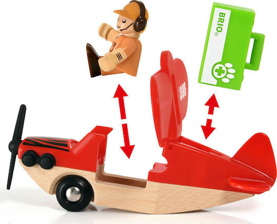 Brio Toys Safari Airplane for 3+ years+ Years