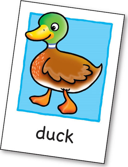 Настолна игра Flashcards за 1 играч 3+ години 019 (EN) Orchard