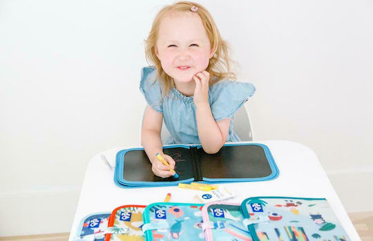 Jaq Jaq Bird Painting Chalkboard Book With Chalk Unicorns for Children 3+ years Years