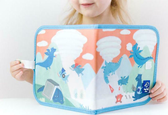 Jaq Jaq Bird Painting Chalkboard Book With Chalk Dragons for Children 3+ years Years