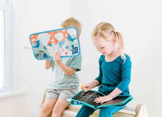 Jaq Jaq Bird Painting Chalkboard Book With Chalk Dragons for Children 3+ years Years