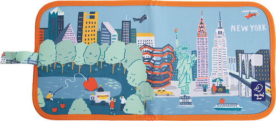 Jaq Jaq Bird Painting Cities of Wonder Erasable Book New York for Children 3+ years Years 12pcs