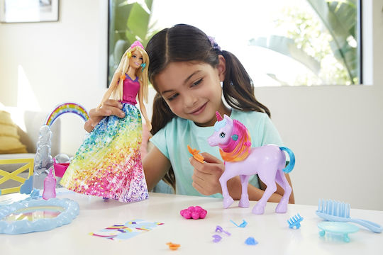 Barbie Princess & Unicorn Doll Set Dreamtopia for 3+ years+ Years