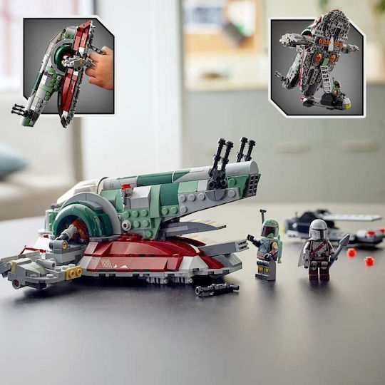 LEGO Star Wars Boba Fett's Starship за 9+ Години 593 Бройки